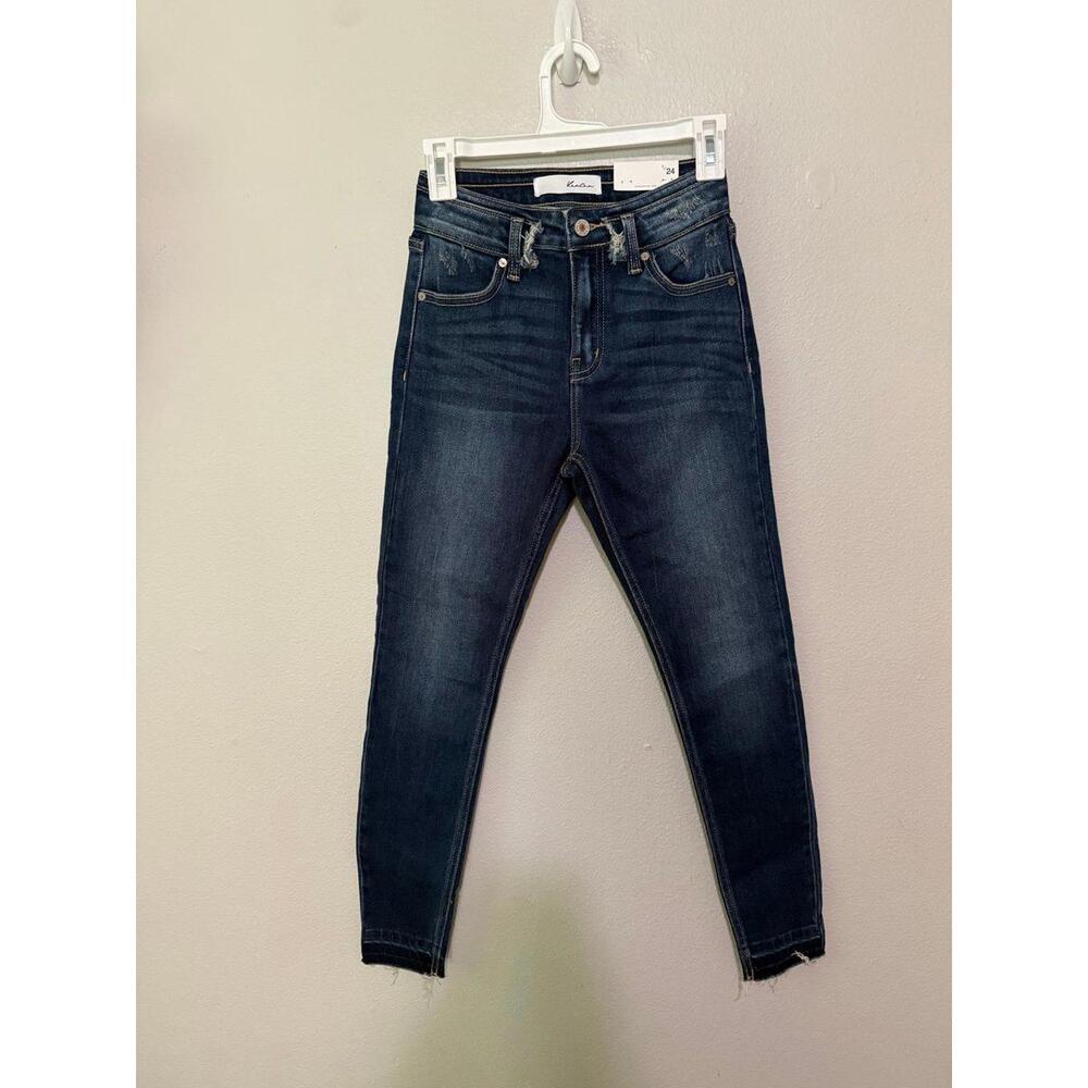 KanCan jeans high rise ankle skinny jeans size 1/24 NWT
